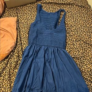 Madewell Royal Blue Mini Dress